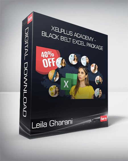 Leila Gharani - XelPlus Academy - Black Belt Excel Package