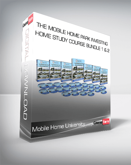 Mobile Home University - The Mobile Home Park Investing Home Study Course Bundle 1 & 2