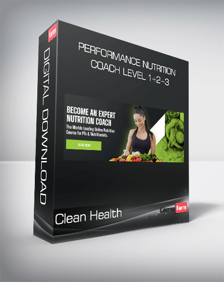 Clean Health - Performance Nutrition Coach Level 1+2+3