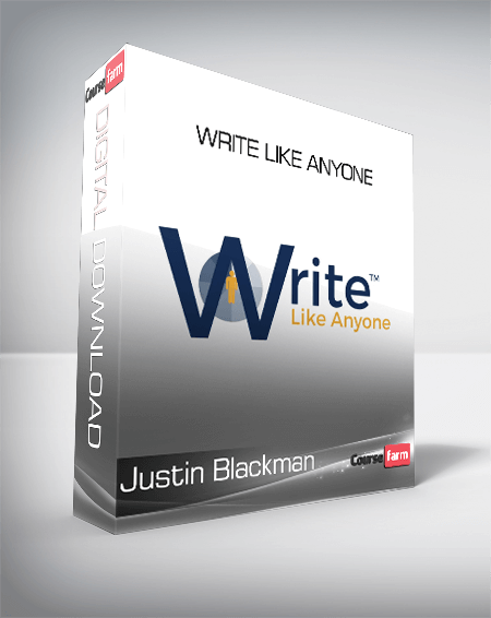 Justin Blackman - Write Like Anyone