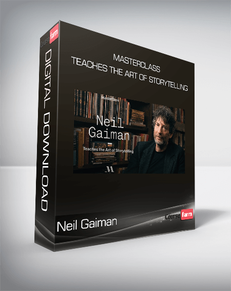 Neil Gaiman - MasterClass - Teaches The Art of Storytelling