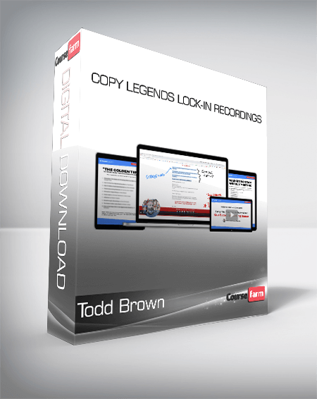 Todd Brown - Copy Legends Lock-In Recordings