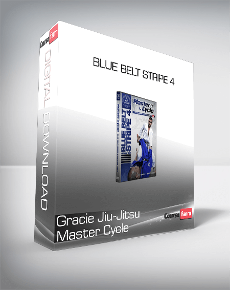 Gracie Jiu-Jitsu Master Cycle - Blue Belt Stripe 4