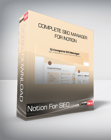 Notion For SEO - Complete SEO Manager For Notion