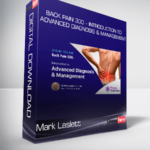 Mark Laslett - Back Pain 300 - Introduction to Advanced Diagnosis & Management