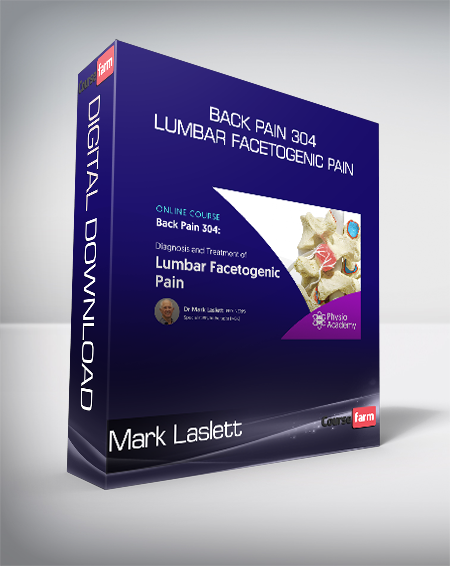 Mark Laslett - Back Pain 304 - Lumbar Facetogenic Pain