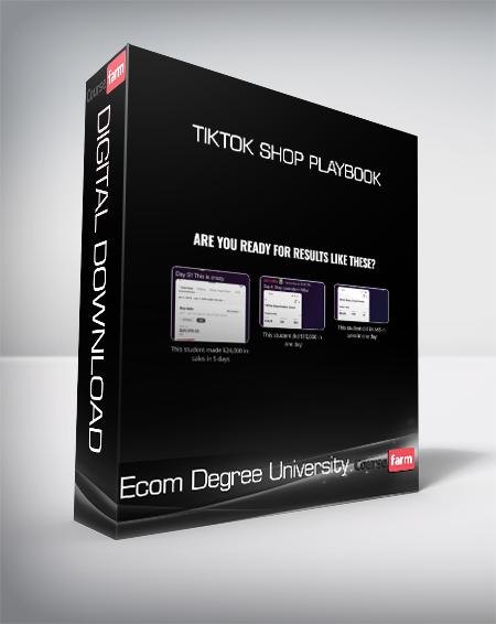 Ecom Degree University - TikTok Shop Playbook