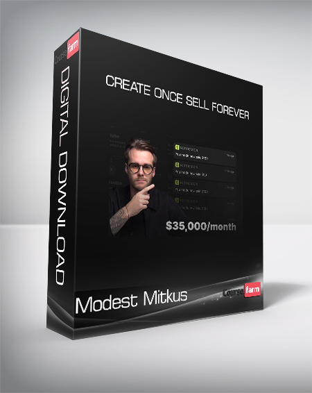 Modest Mitkus - Create Once Sell Forever