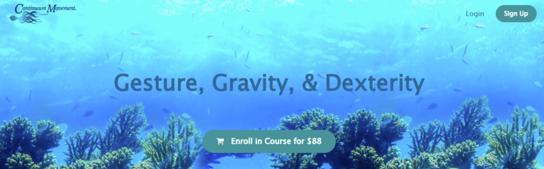 Emilie Conrad - Gesture, Gravity, & Dexterity