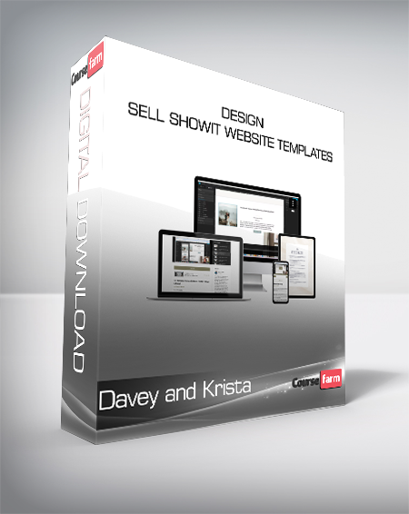 Davey and Krista - Design + Sell Showit Website Templates