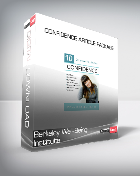 Berkeley Well-Being Institute - Confidence Article Package