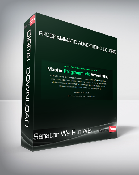 Senator We Run Ads - Programmatic Advertising Course