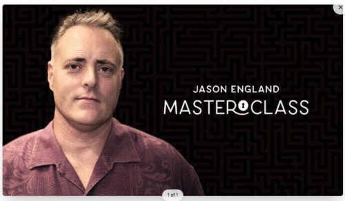 Jason England - Vanishing Inc. Masterclass
